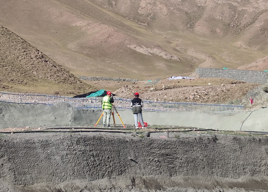 新疆国道218-隧道地表下沉监测